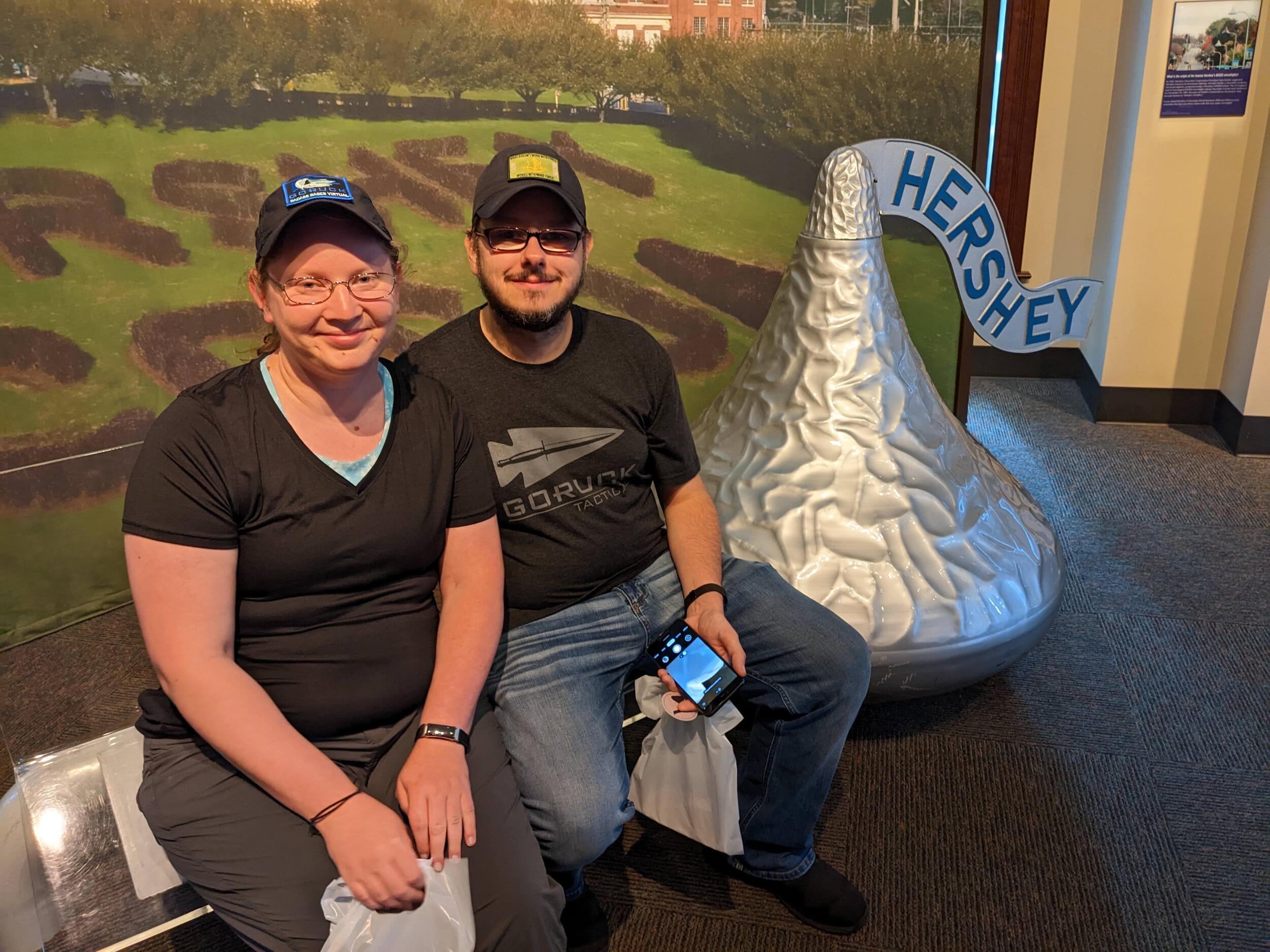 We visited Hershey PA! Perfect road trip for chocolate fiends such as ourselves. 