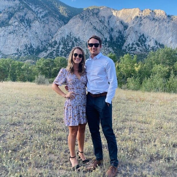 Three dates in we attended a wedding in Colorado - crazy at the time, but to quote Lee, "if this works out it's a great story! If it doesn't work out then you're the person who brought a guy you just met to a wedding three states away. Either way, it's probably a good story a few years down the road." Now we look back and laugh, never thinking in a million years we'd be here. Turns out, it's our favorite story!