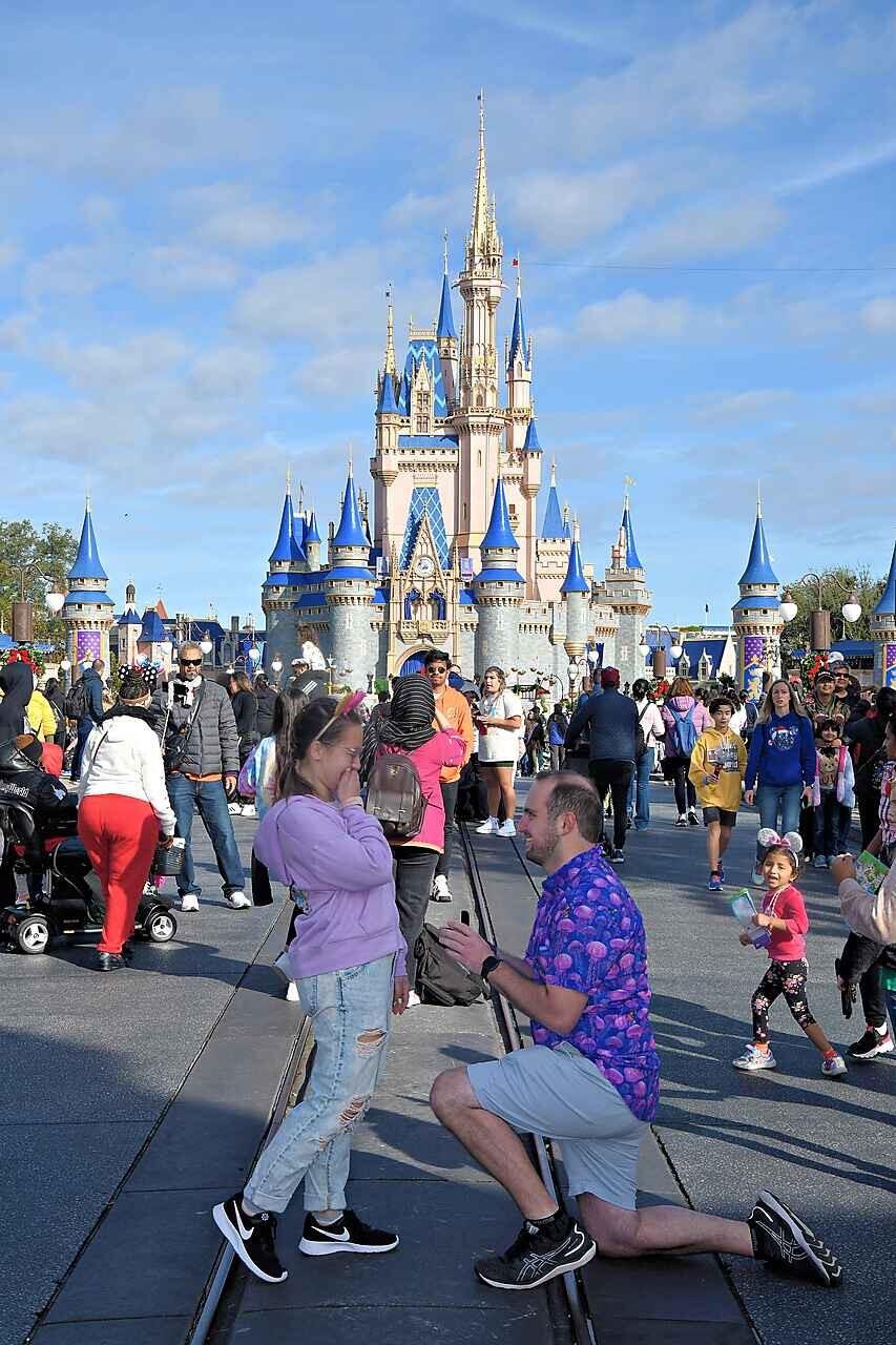 It took Matt long enough, but he finally popped the question!