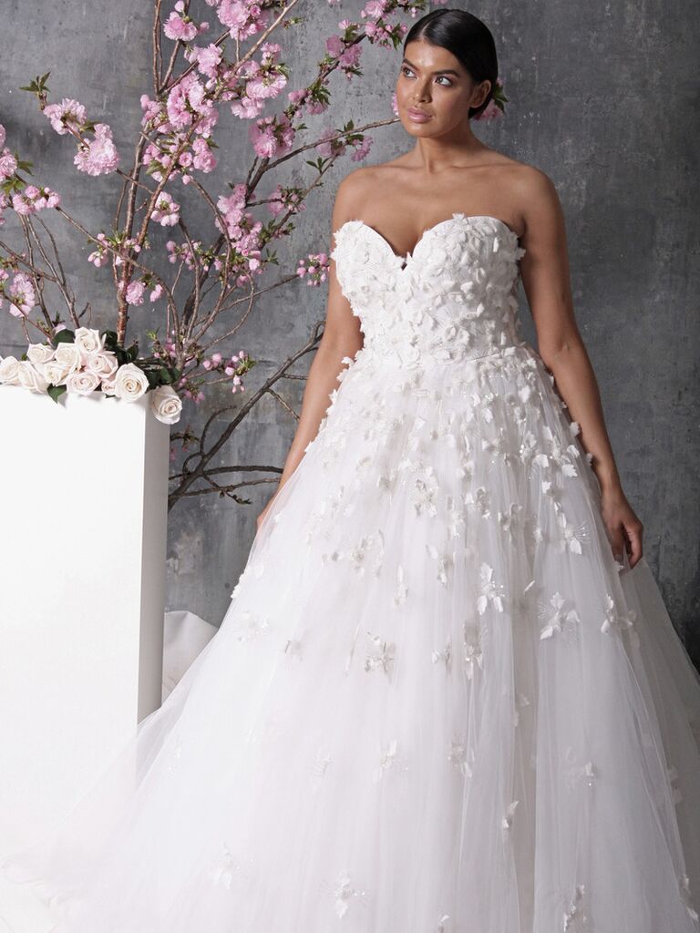 plus size wedding dress designers list