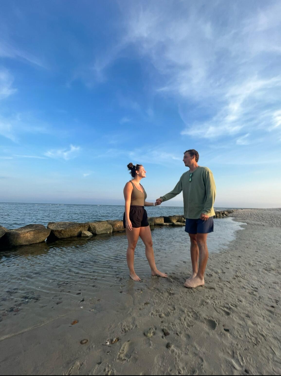 We moved back to Boston! For 3 years, we lived in Boston where Bella went to school to become a PT and Matt worked on the field crew for the New England Patriots.