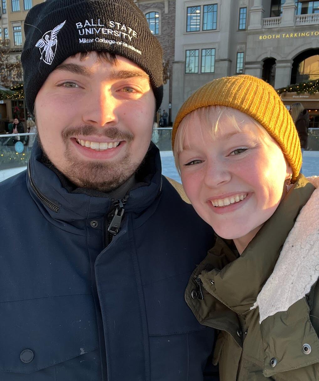 Ice skating to celebrate moving in together!