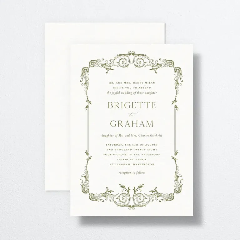 The Knot wedding invitations