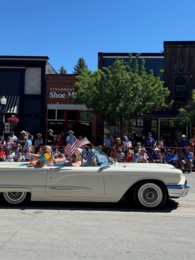 Celebrate the 4th with us in downtown Steamboat for a parade. 10 AM | Lincoln Ave. between 6th and 10th Streets. Resort activities in the evening (concert and light show) for those not interested in the rodeo. https://www.steamboatchamber.com/events/annual-events/fourth-of-july/