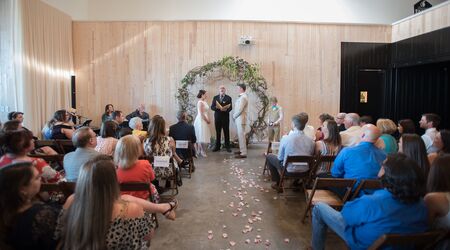 Austin Wedding at St. Louis King of France and Peached Social