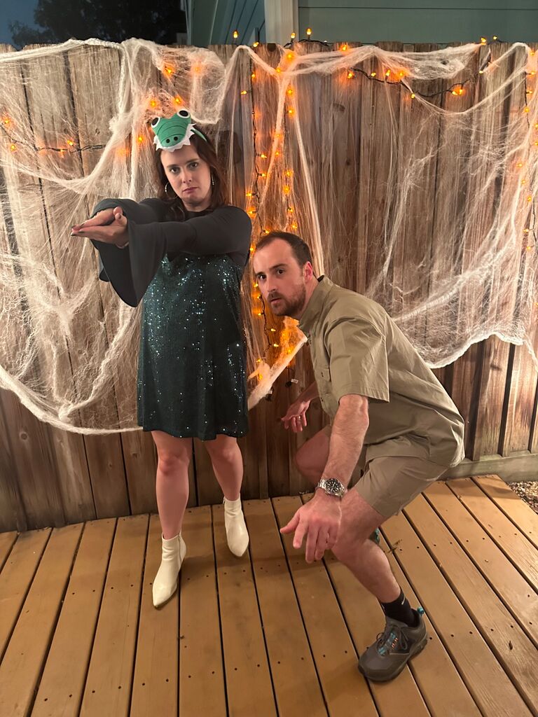 First Halloween and couples costume