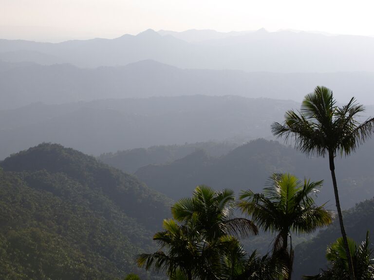 Central Mountains in Puerto Rico