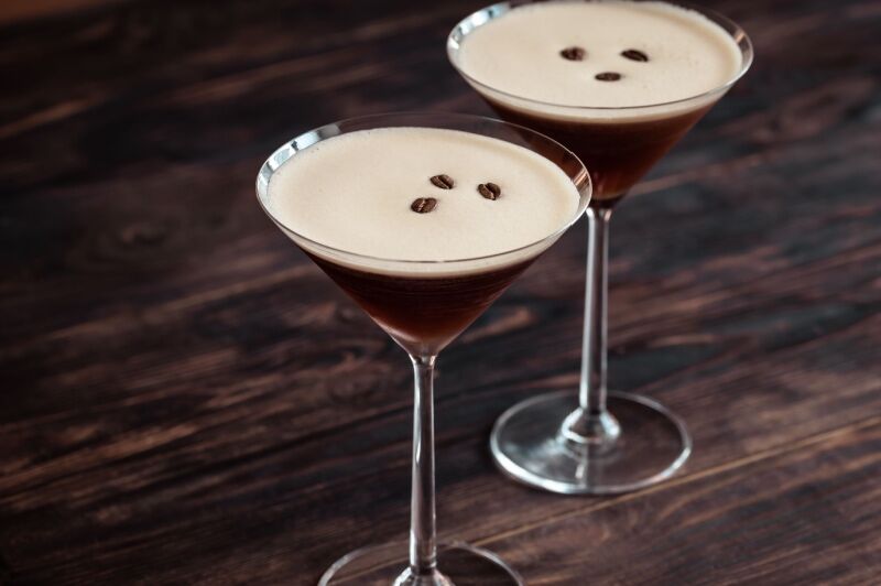 brat summer party - espresso martinis