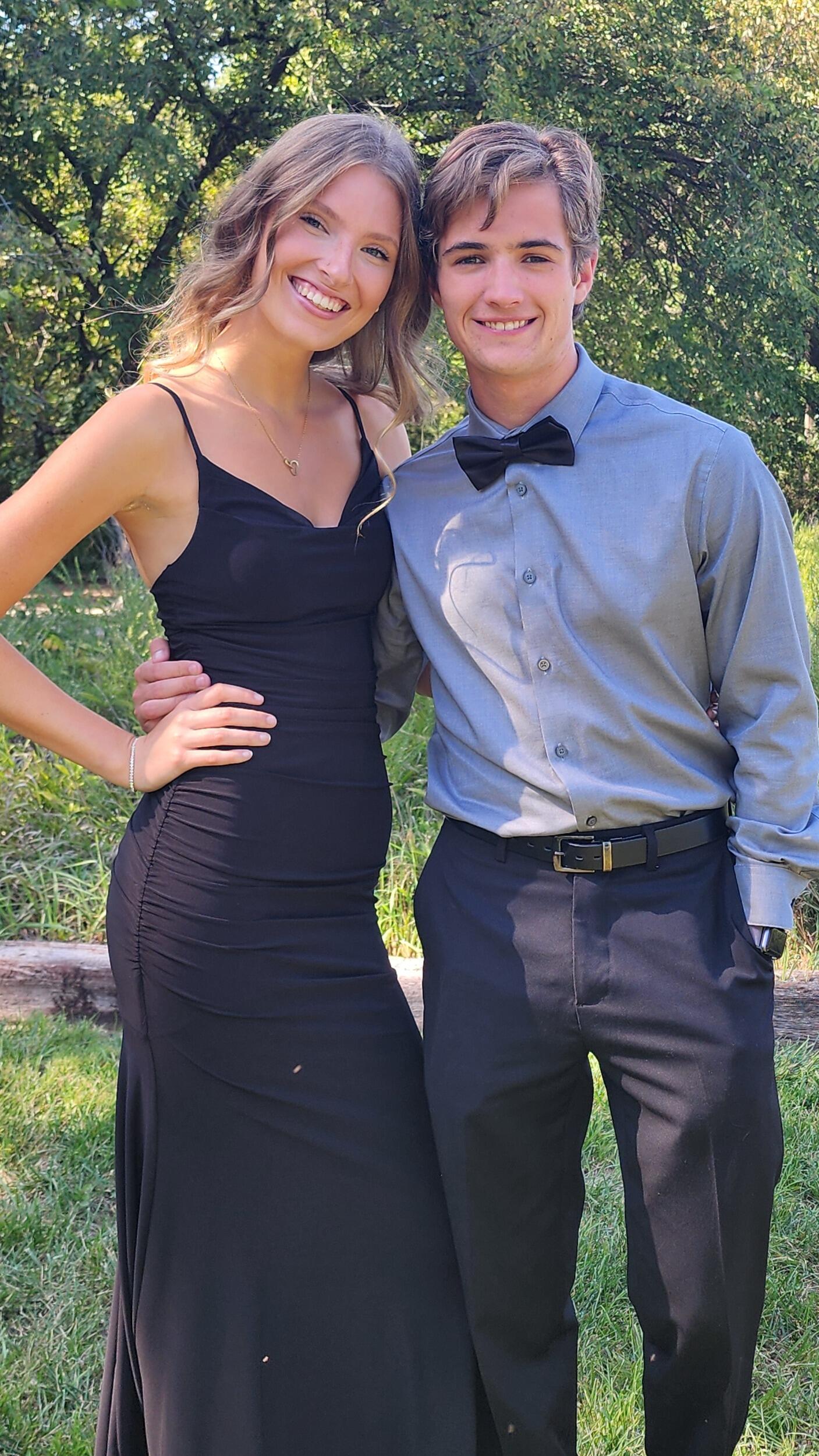 After a year of deepening their bond, Owen and Ella faced the challenge of long-distance when he moved to pursue his aviation degree at Mankato State University. Ella stayed behind, navigating her own studies through Crown College while holding down the fort at home. 
Although miles away, their connection steadily grew through late-night calls and heartfelt messages. After a couple of years apart, they both felt it—time to turn the page and take their love story to the next chapter.