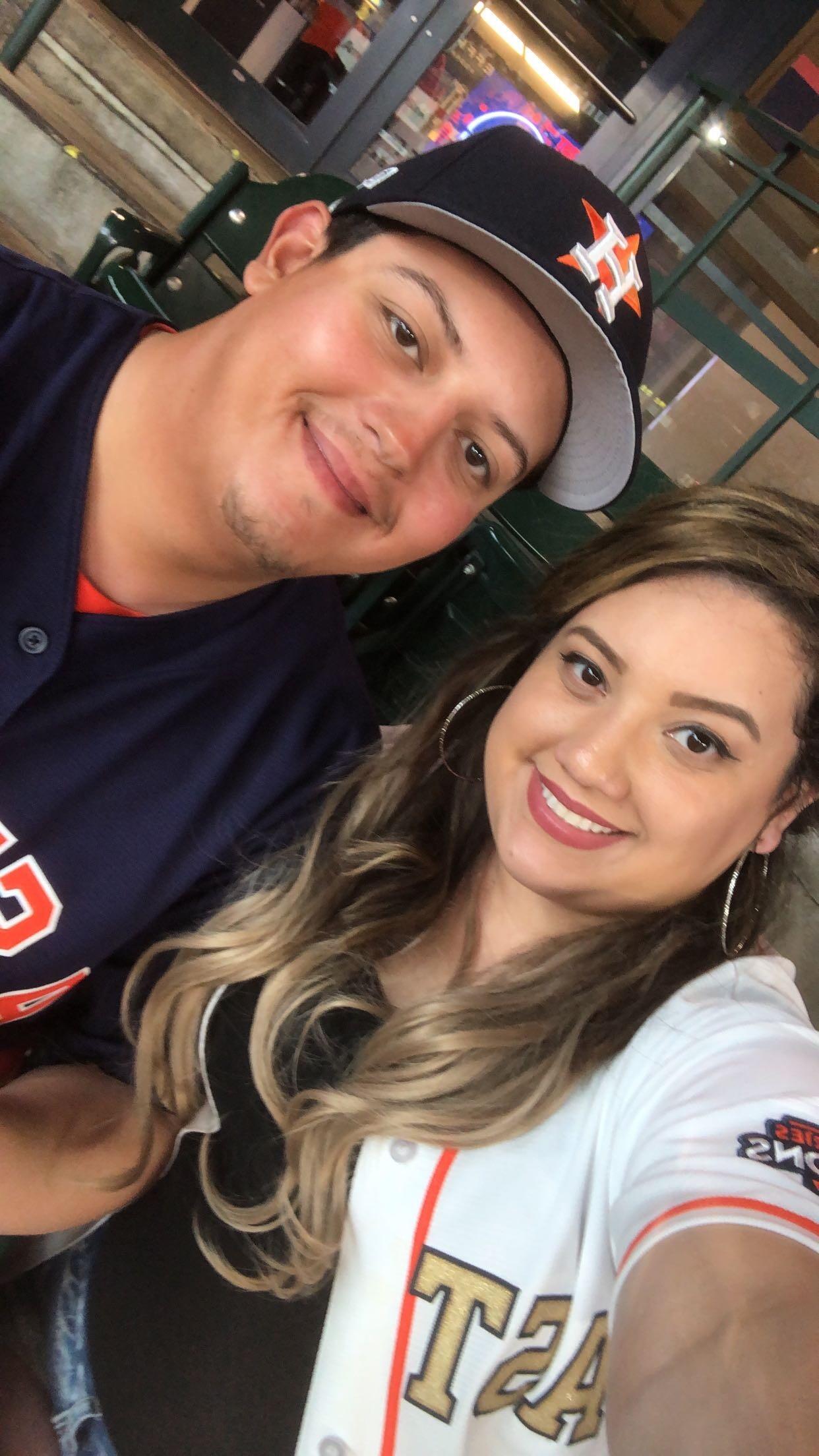 Another one of our favorite things to do..watch Astros games :) 