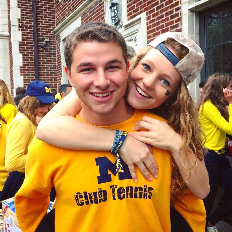 Met in Calc 1 class at the University of Michigan