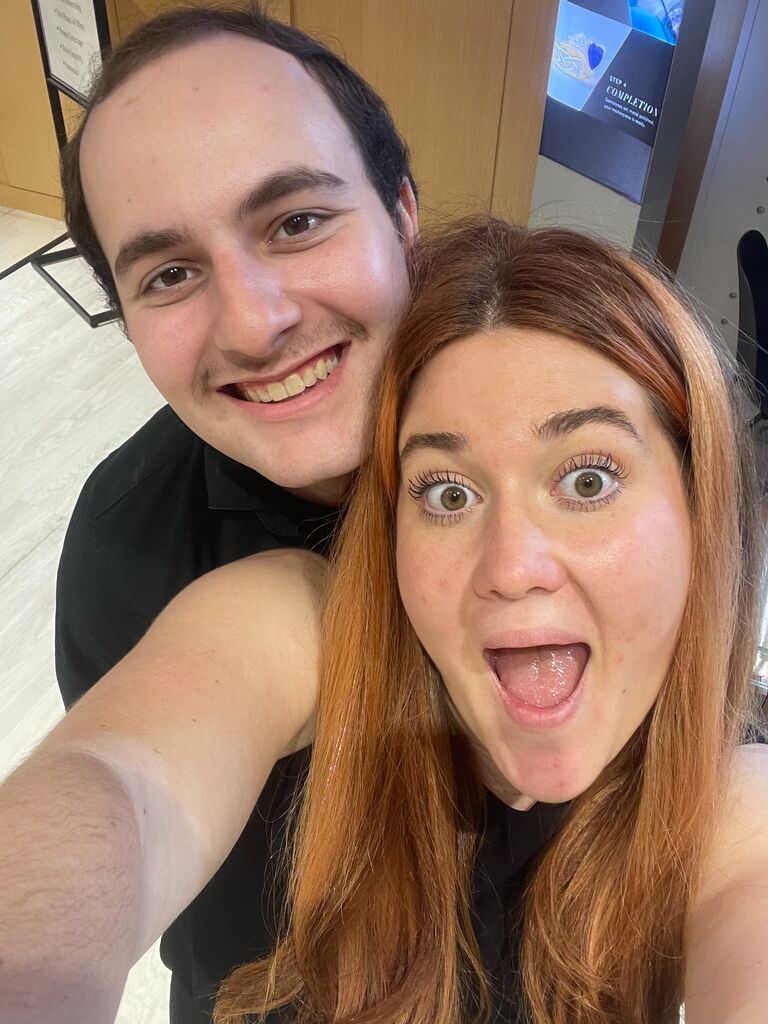 Soon after Julia started Nursing school and Nathan got back from a dance trip to Africa, they went ring shopping! 