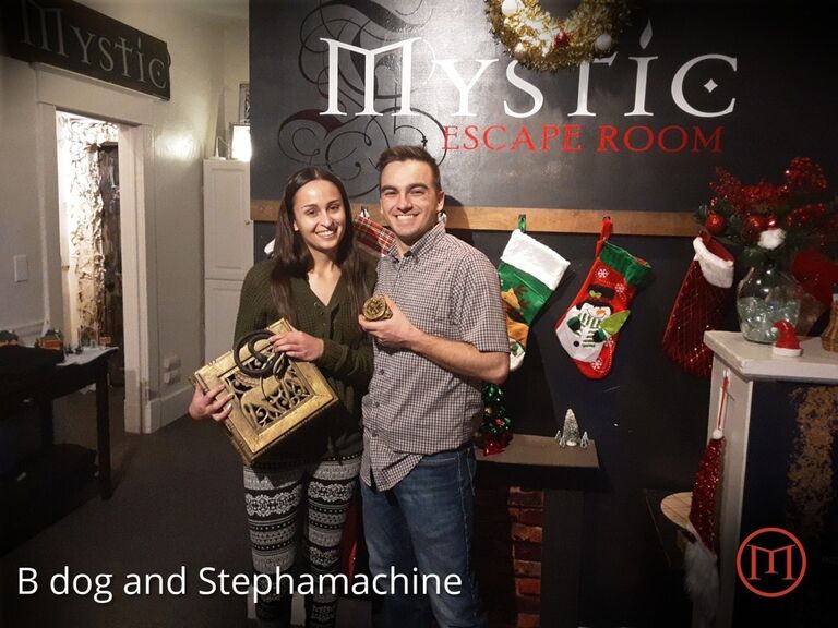 Our 1st escape room (Brandon obviously chose our team name)