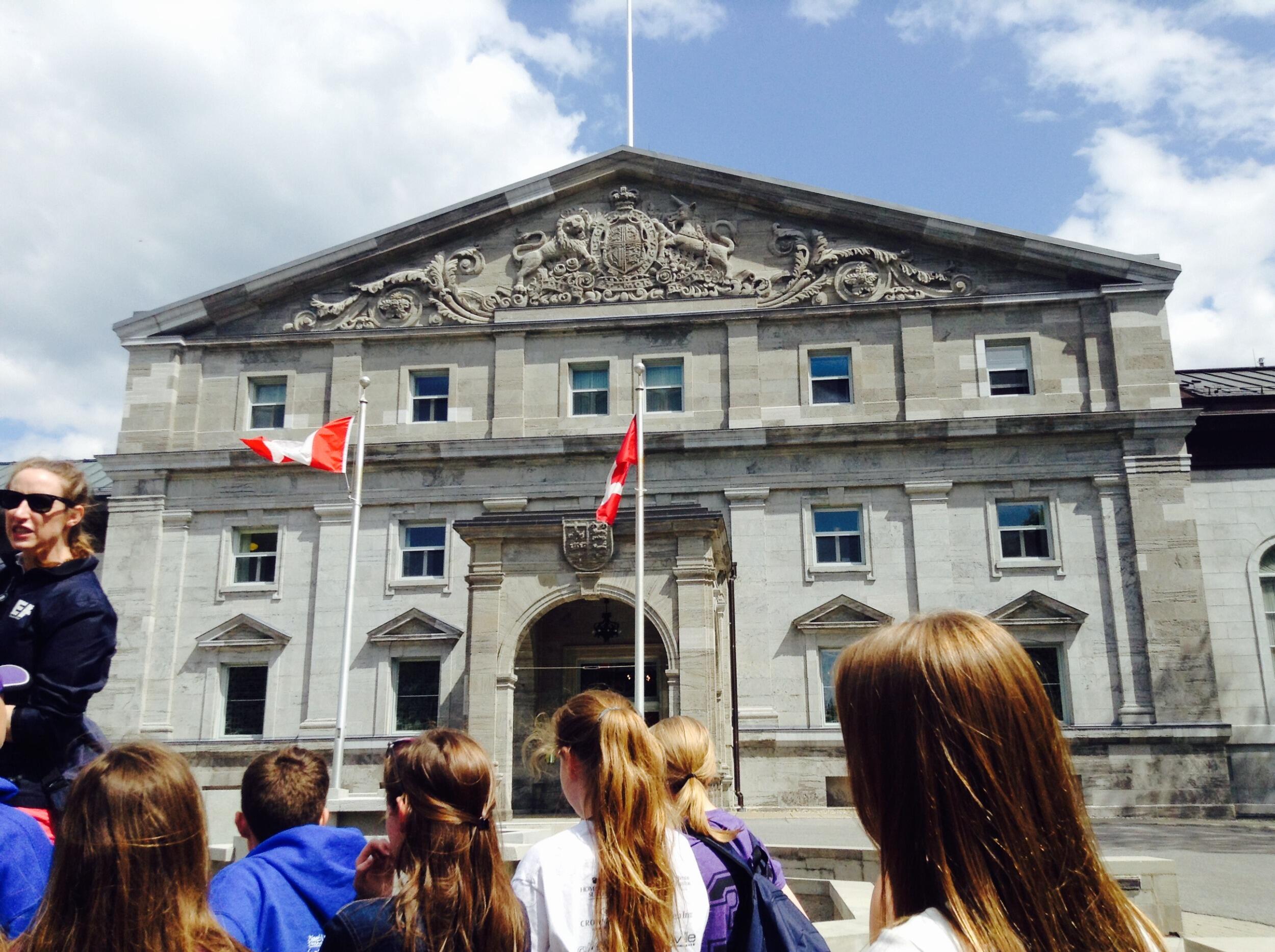 We started our journey together on our Grade 8 Ottawa trip