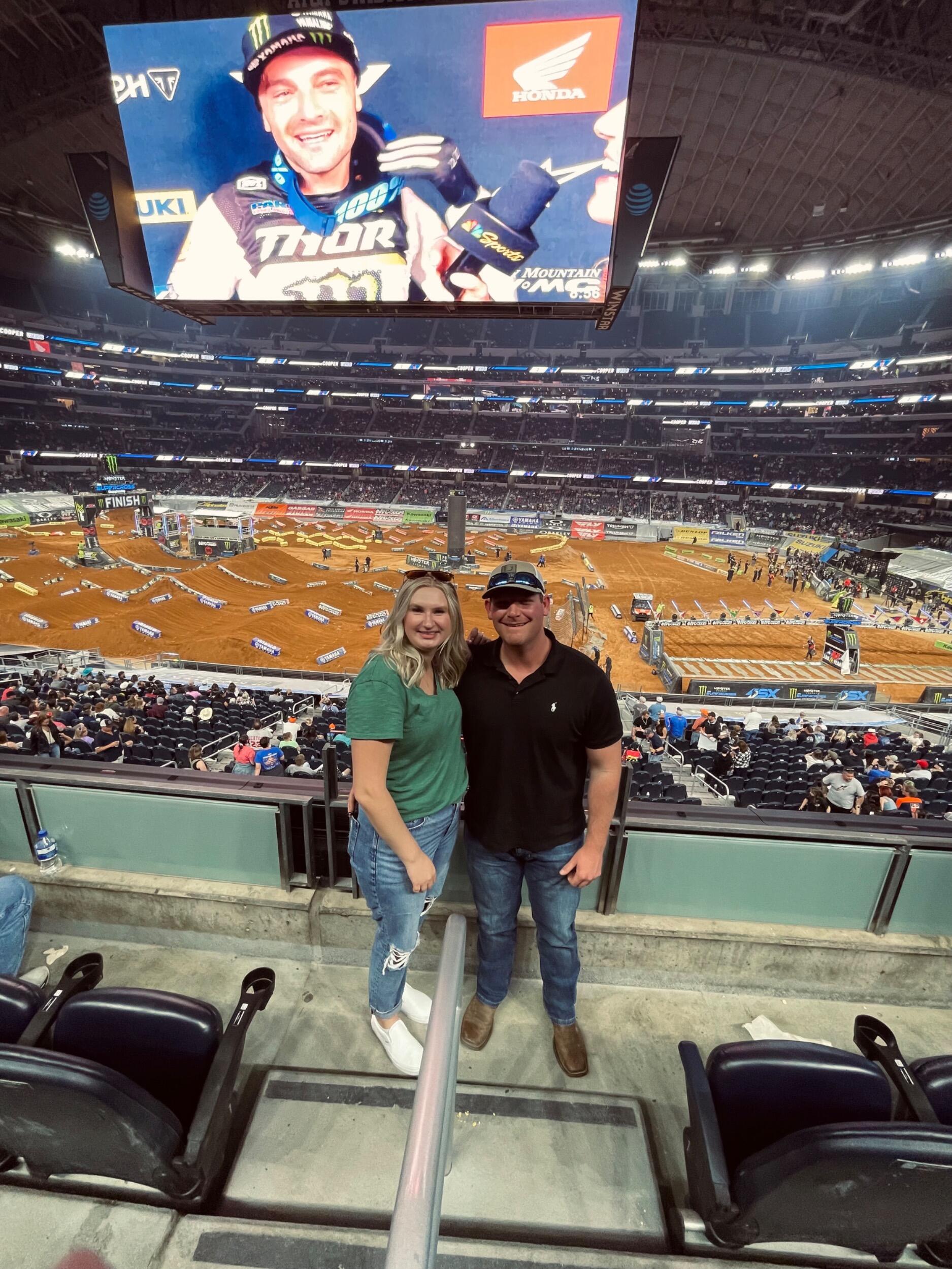 First Supercross race together