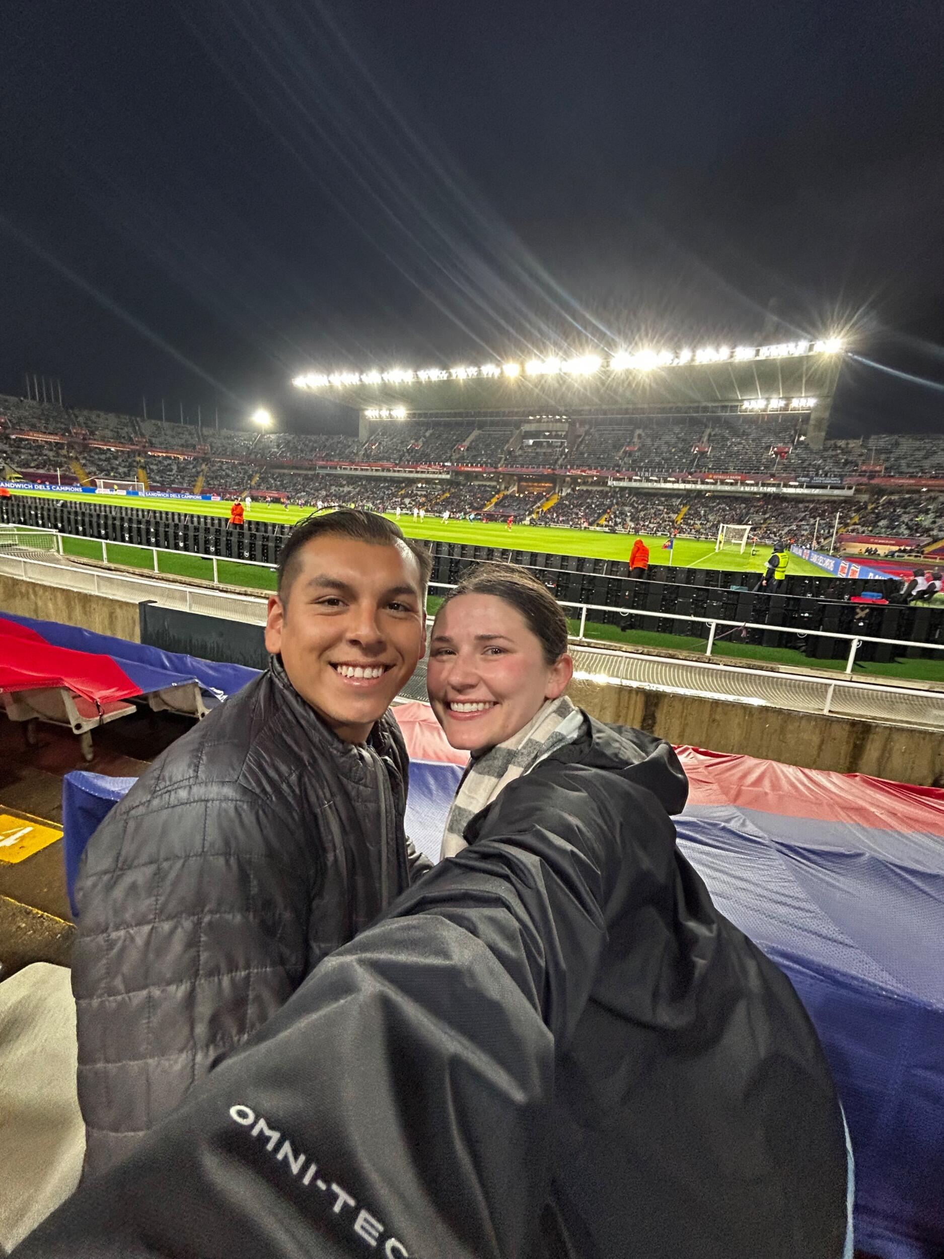Bruno’s dreams come true… He got to watch FC Barcelona play in Barcelona in the front row!!! A very special moment, and I was happy to be there with him as he got to experience a moment he had been dreaming of.