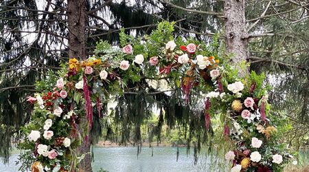 Large Martini Glass ART among the FLOWERS, Palm Coast Florist, deliveries 7  days a week and offering Free Same Day Flower Delivery