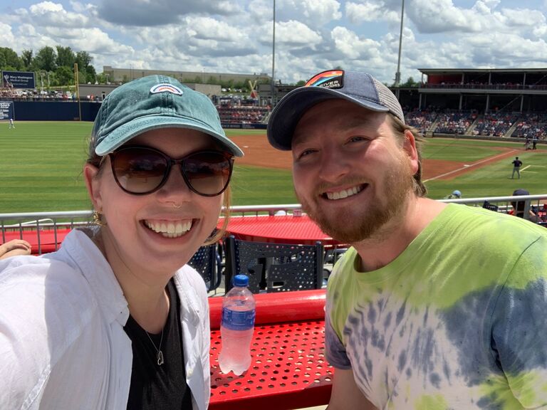 Enjoying many trips to the Fred Nats Ballpark this summer