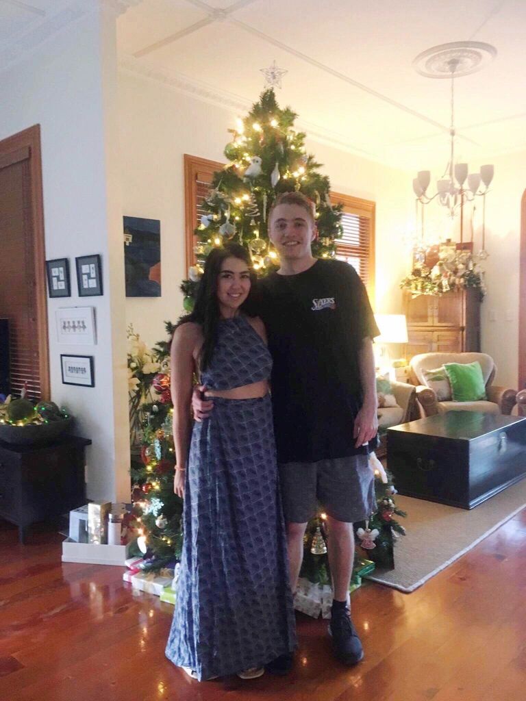 Its hard to condense seven years of adventure and joy into snapshots, but here goes.

After meeting the day before Andy's birthday in September 2017, we were never really apart again. This was our first Christmas together, December 2017!