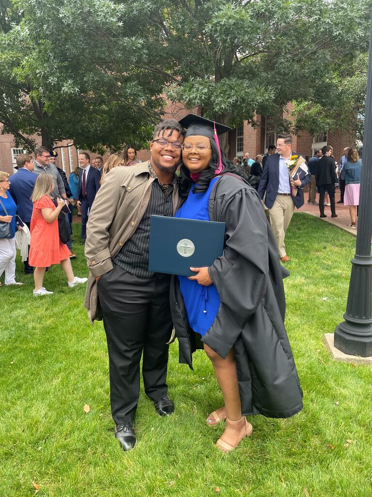 Jo graduated with her first Master's degree at DBU! Joshua helped Jo pack up her house on campus and she moved back to Fort Worth, TX. They were both preparing to spend the next 9 weeks apart over the summer. 