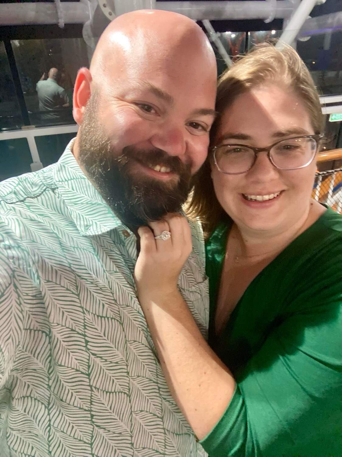 First picture Engaged.