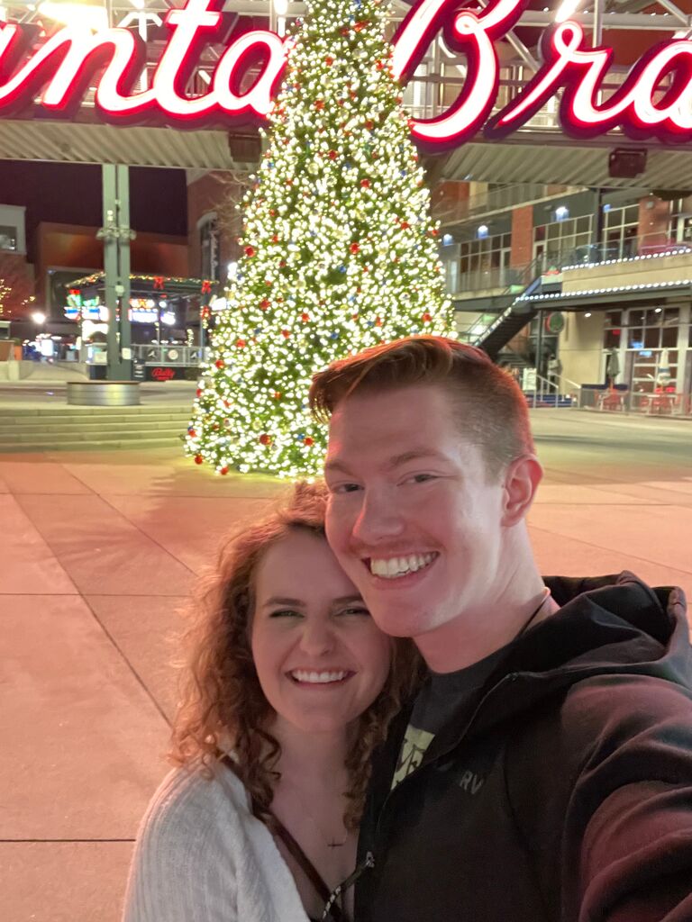 One of our first dates to The Battery