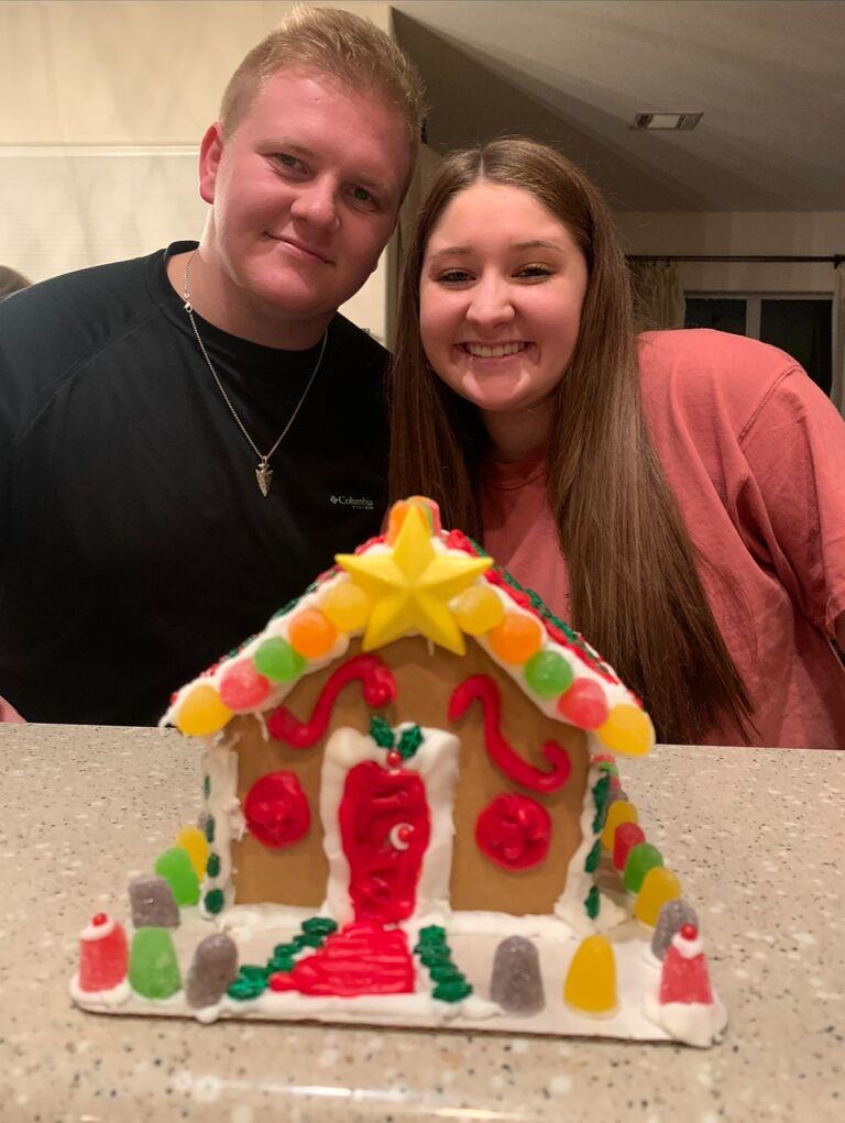 Annual gingerbread house