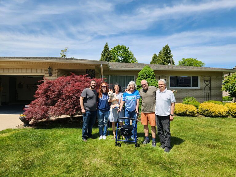 They bought their first home in Sterling Heights in May of 2023 and took on a number of various renovations with the help of family & friends!