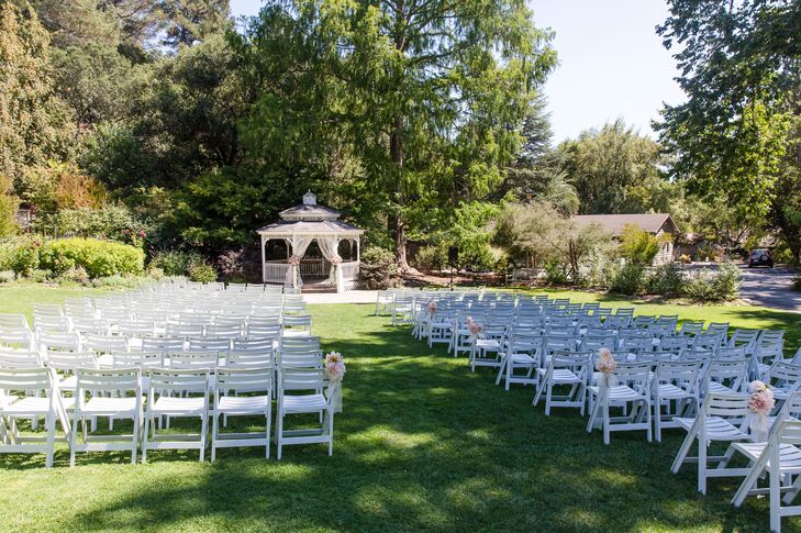 A Romantic Garden Wedding At Marin Art Garden Center In Ross
