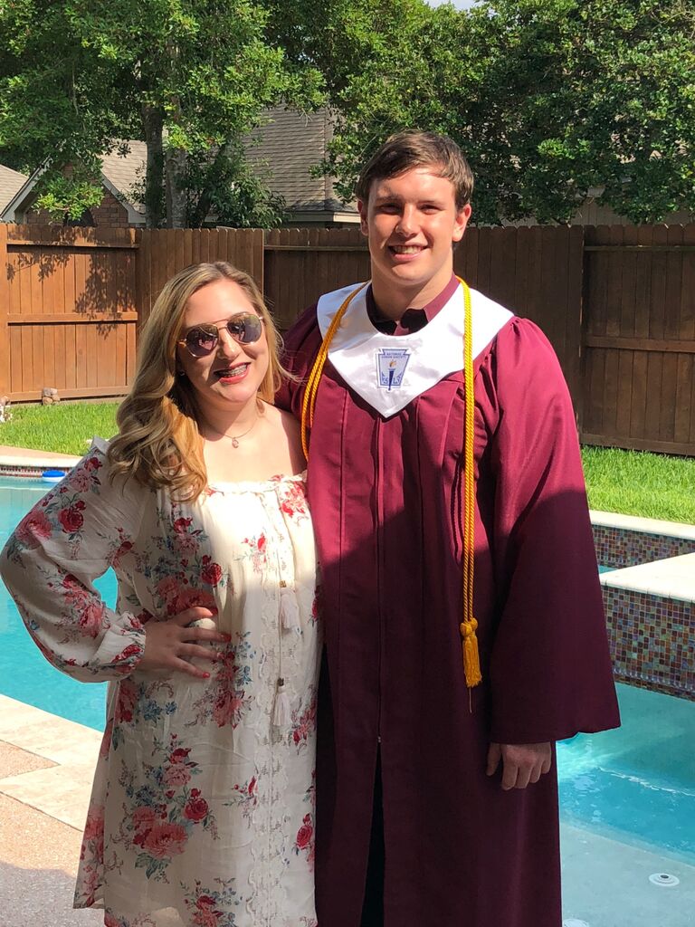 Nathan graduates high school