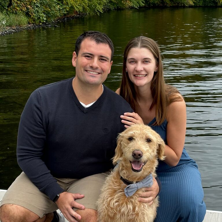 Ollie joined our family! He is a very good boy.