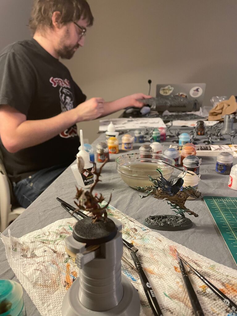 Got super into miniatures.