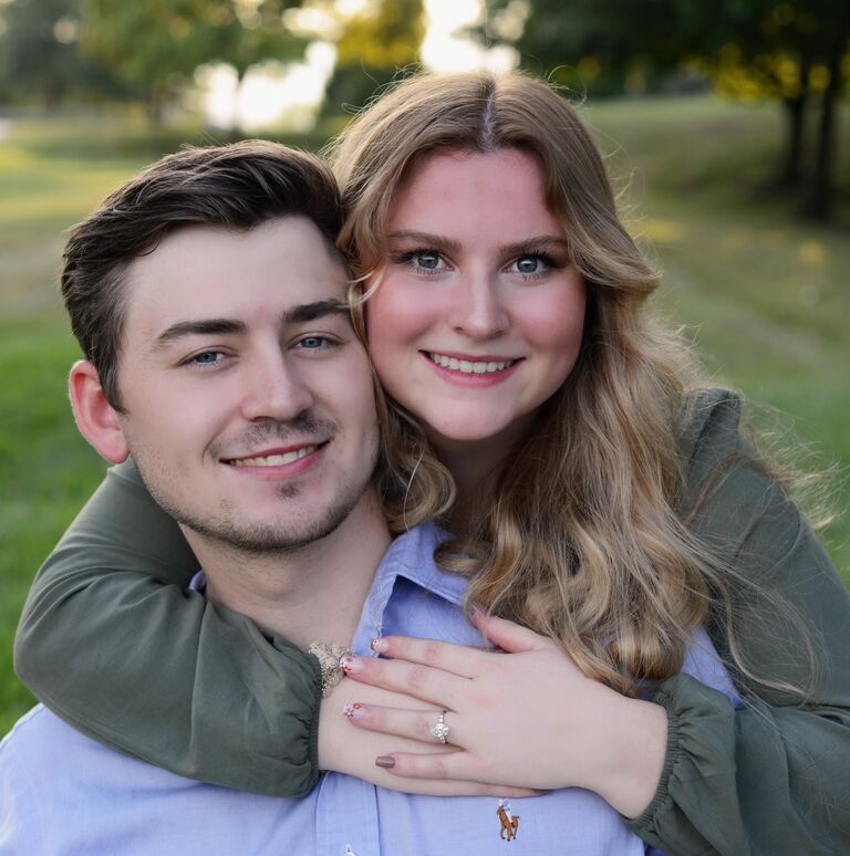 Jeremy drove up to Kansas City and surprised Kendra by proposing nearly 3 years after they started dating.
