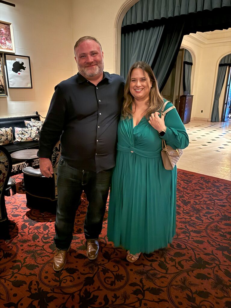 Las Vegas celebrating Robert and Bobby's engagement! 