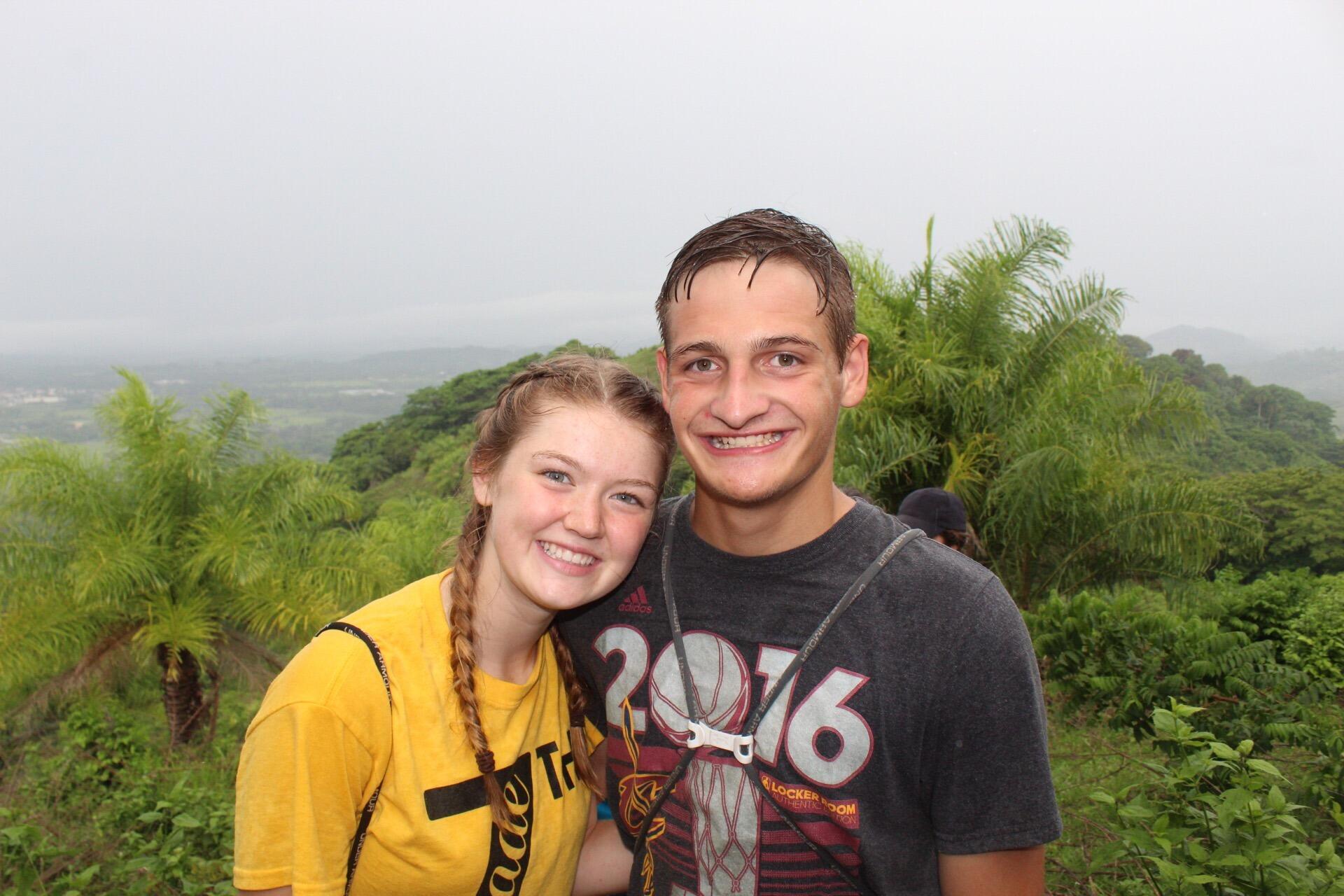 Mission Trip together in the Dominican Republic before our senior year