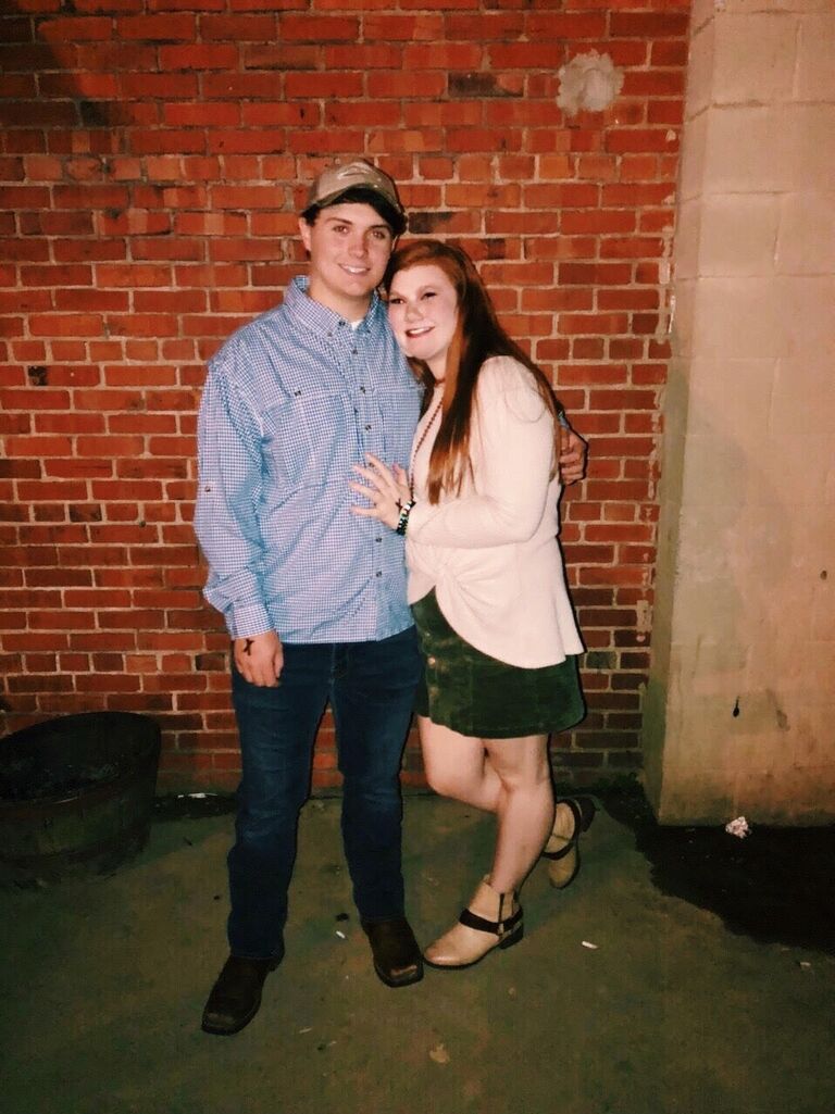 Blake and Whitley met through mutual friends at Chisholm lake on a blind date. Whitley lived in Martin and was a student at UTM while Blake was starting his college career at Dyersburg State. 