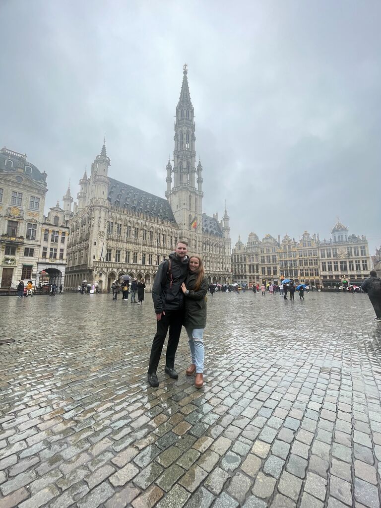 While in Europe for spring break, we traveled to Belgium to see the Grand Square.