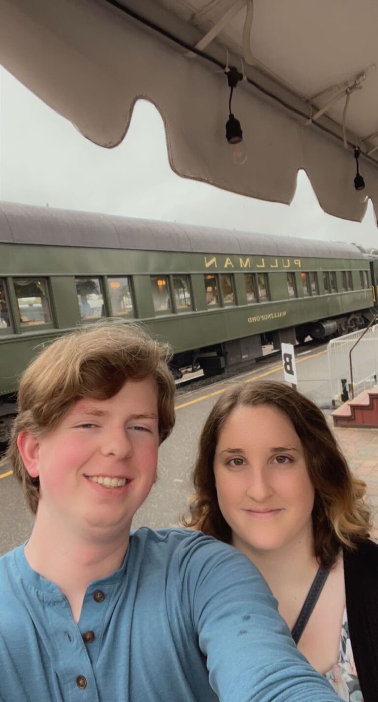 Essex Dinner Train for Jared's 24th birthday