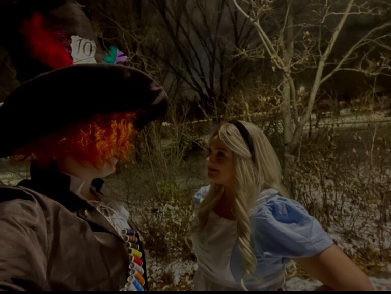 Fifth Halloween! (Alice and Mad Hatter)