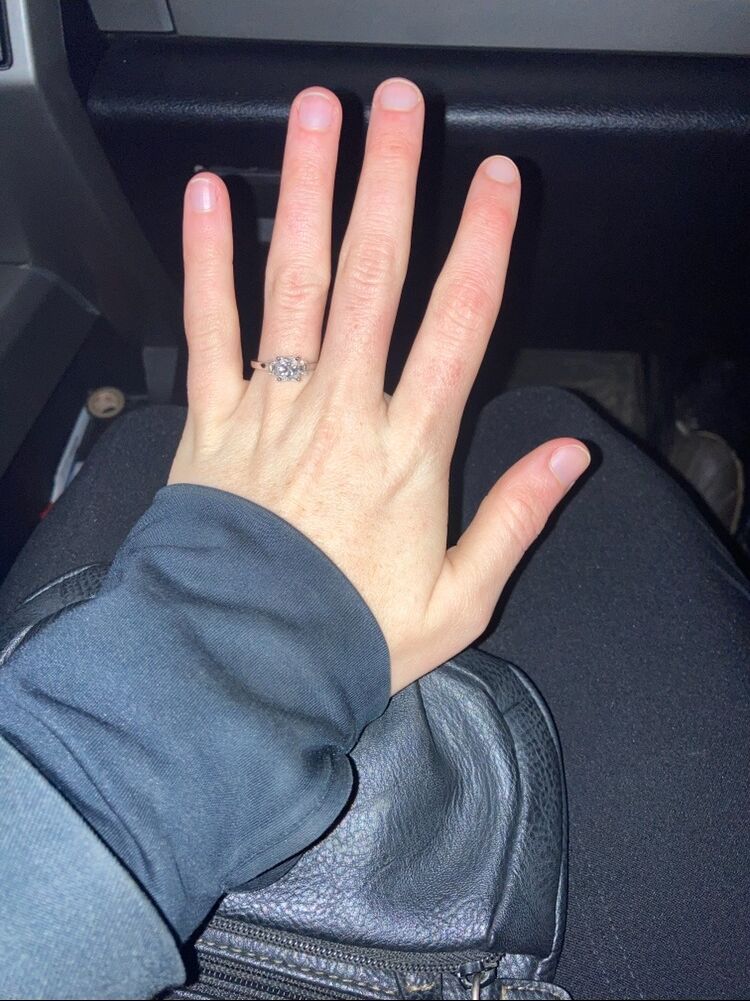 She said yes!