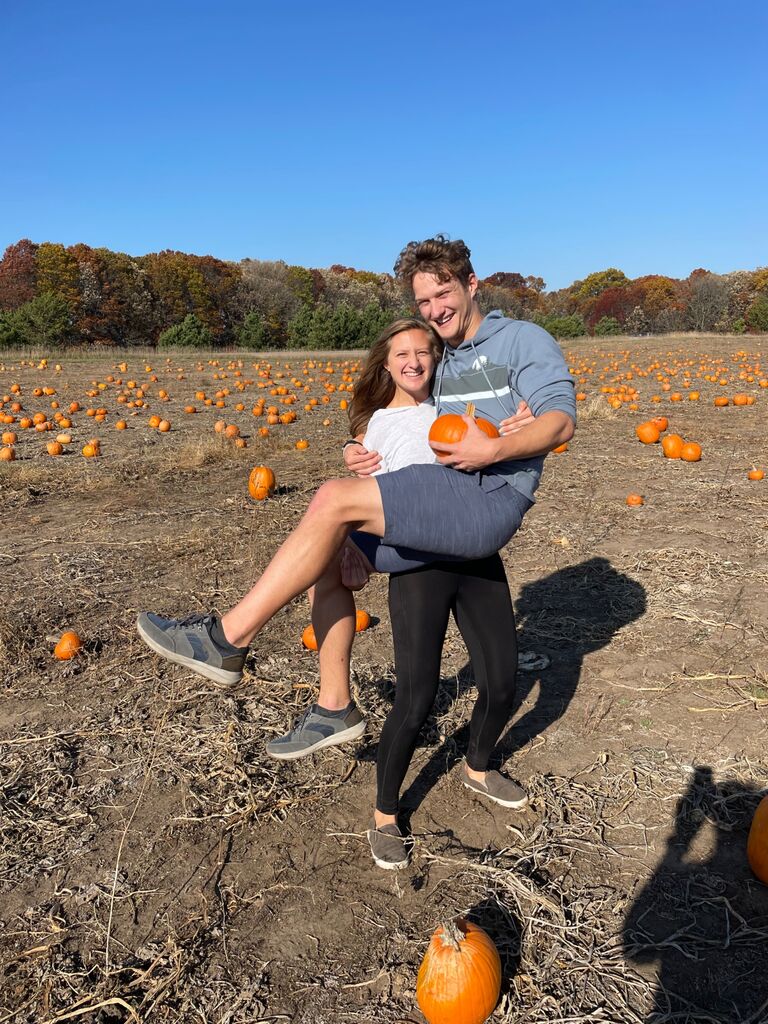 Pumpkin patches and trips home.