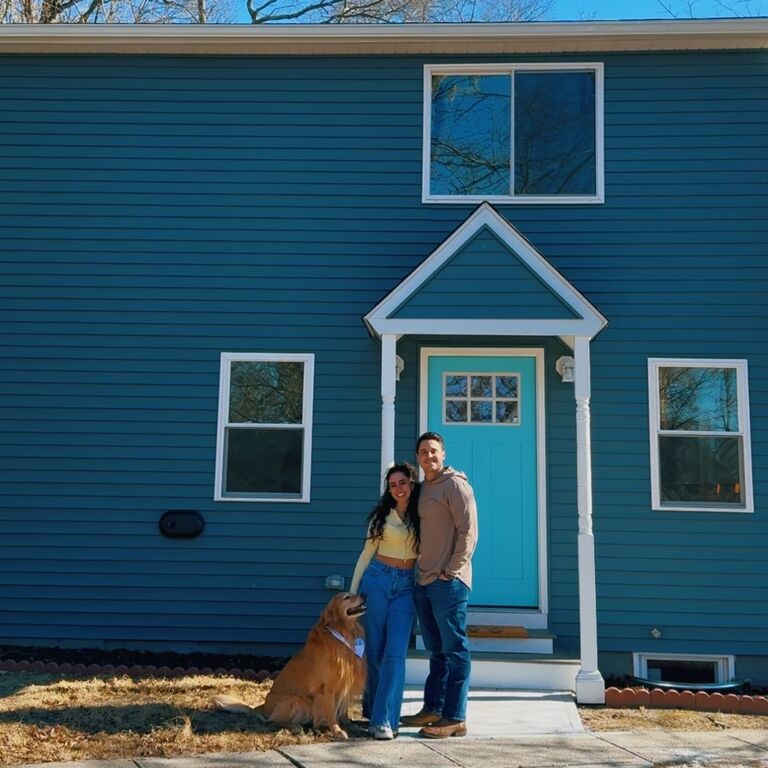 They purchased their first home together