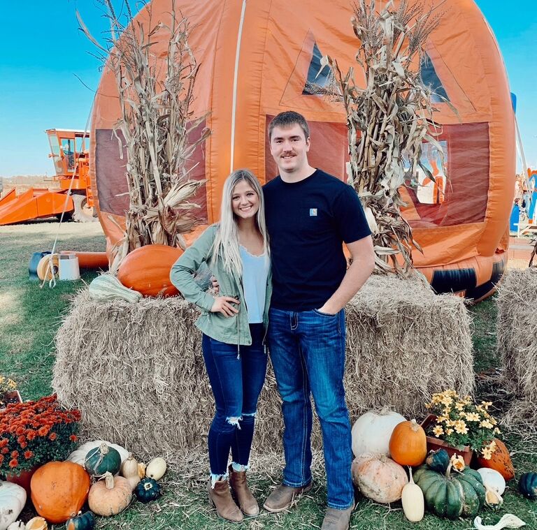 Fall at the pumpkin patch!