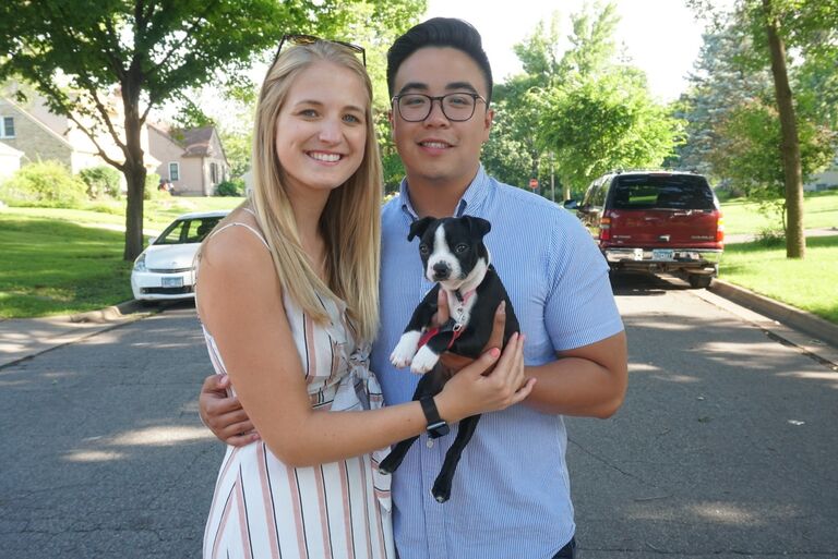 Stella joined the family
