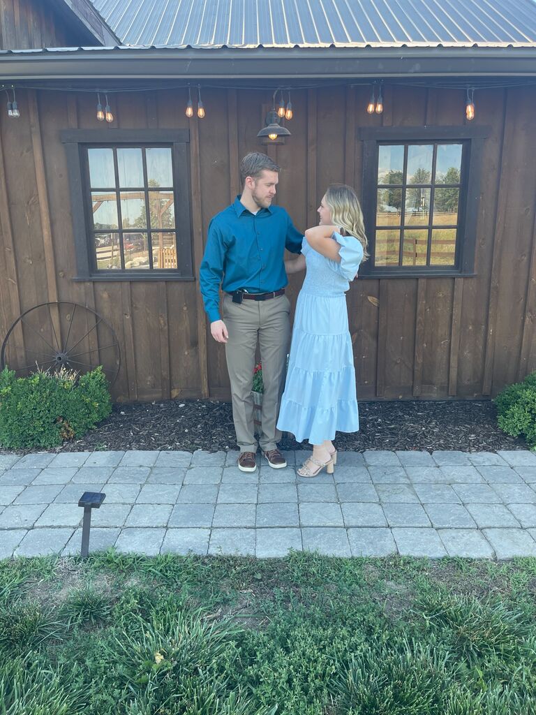 Our First wedding we attended together