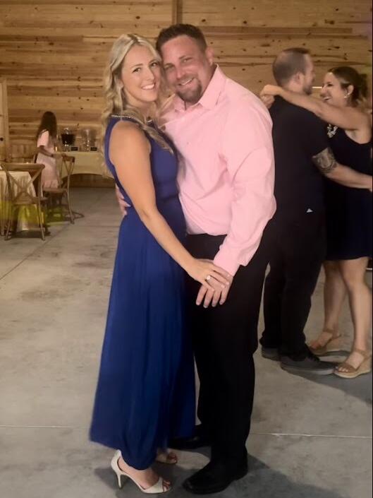 Celebrating Britney and Nick's Wedding in Hawthorne.