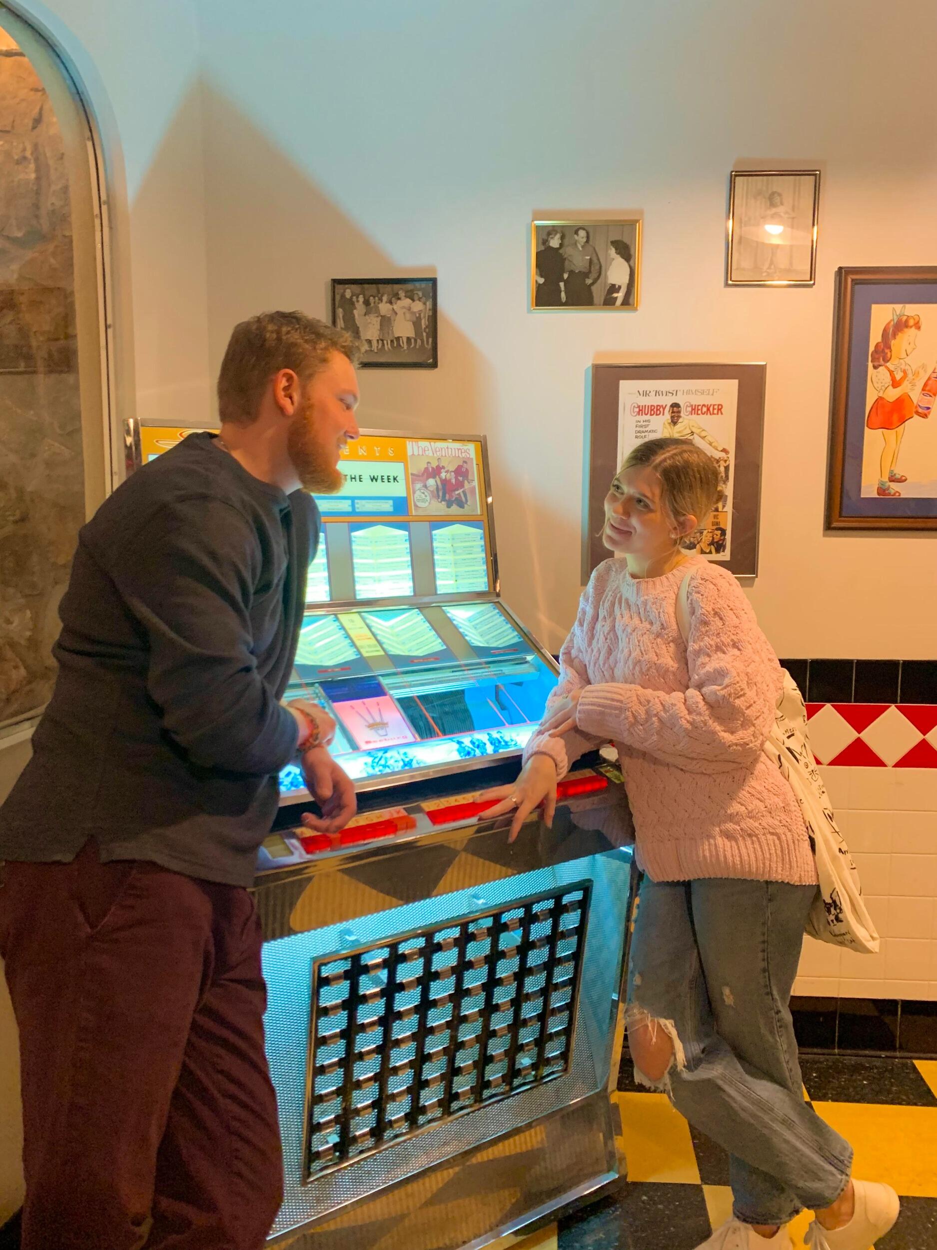 This photo was taken during a trip Payton and one of her MOHs, Bethany, took over to Columbus. At this point, Payton knew there was a ring... the wait was on!