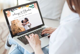 How and When to Share Your Wedding Website