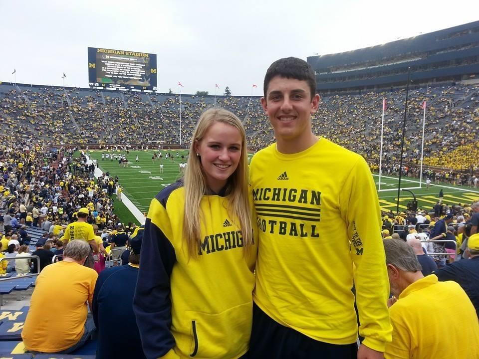 Morgan’s first Michigan Game! 