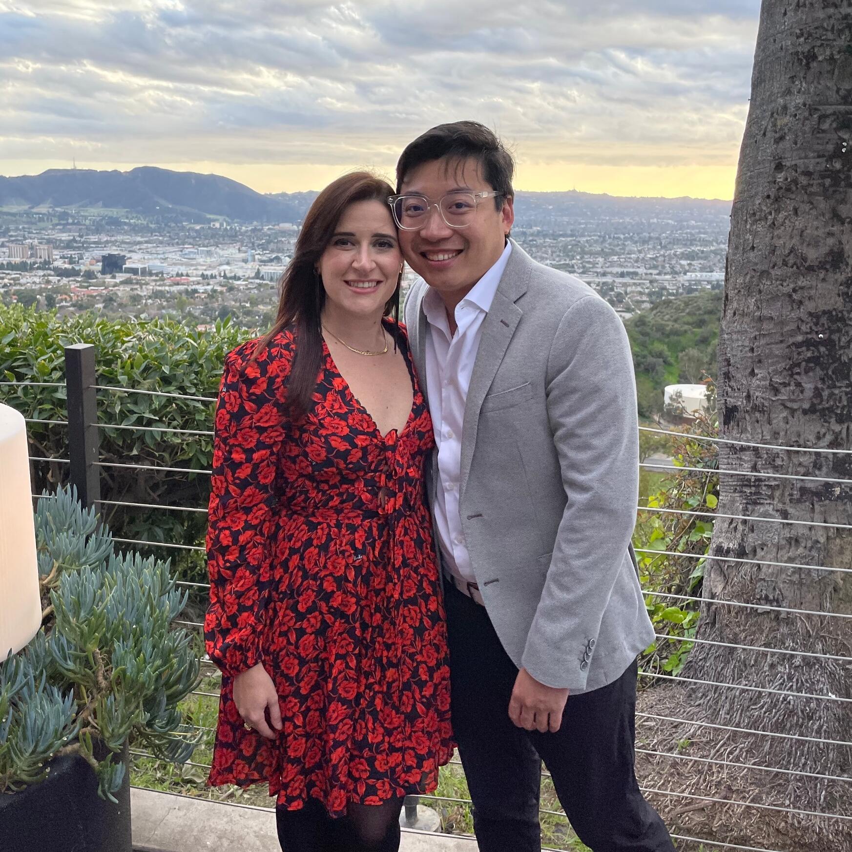 ⁣⁣Sharing an unforgettable celebration of our very first Valentine’s Day 🌹
⁣⁣　⁣Il nostro primo indimenticabile San Valentino a Los Angeles